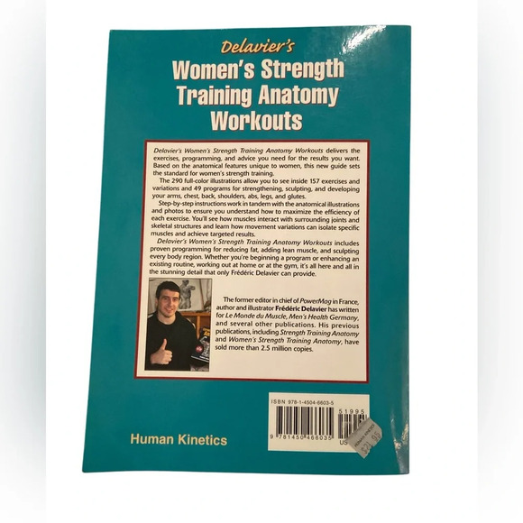 🏋️‍♀️Women’s strength training anatomy workout book🏋️‍♀️ - Picture 3 of 4